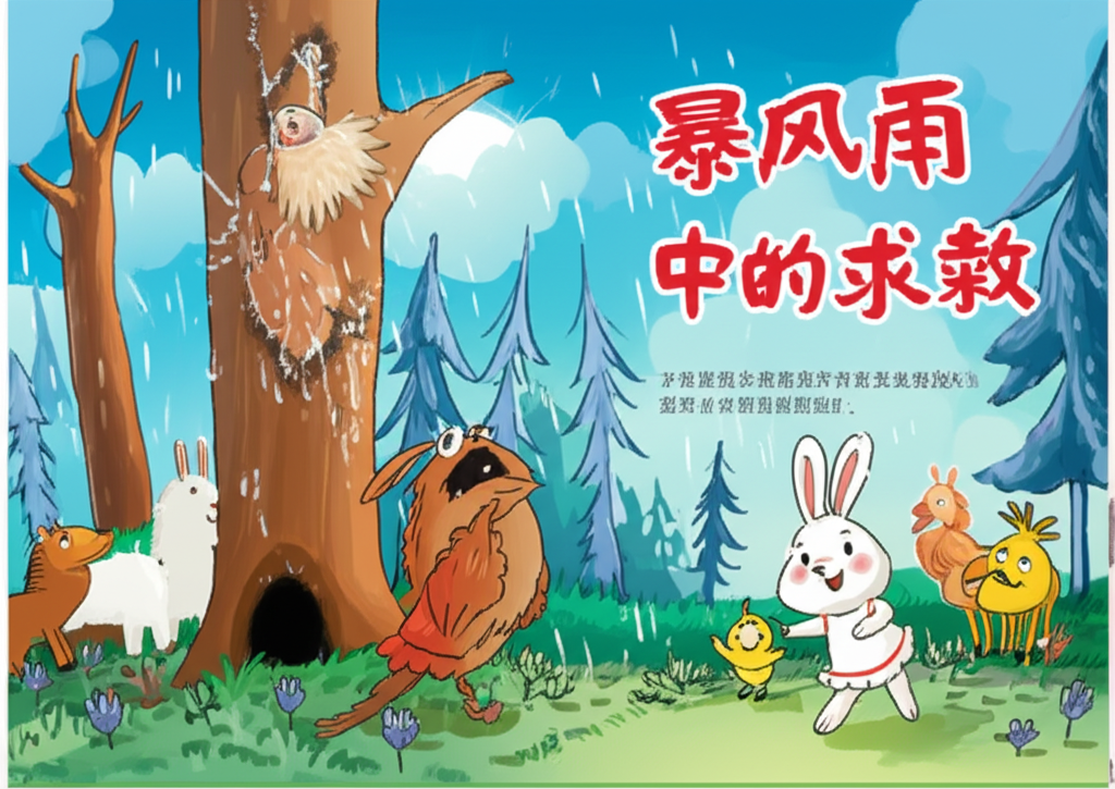 暴风雨中的求救