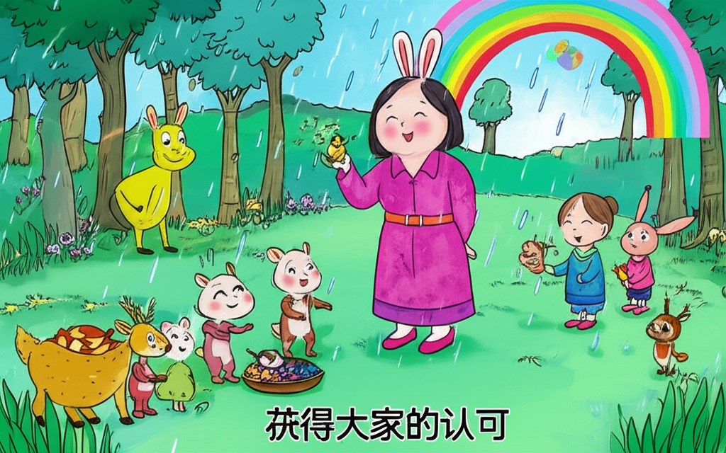 获得大家的认可